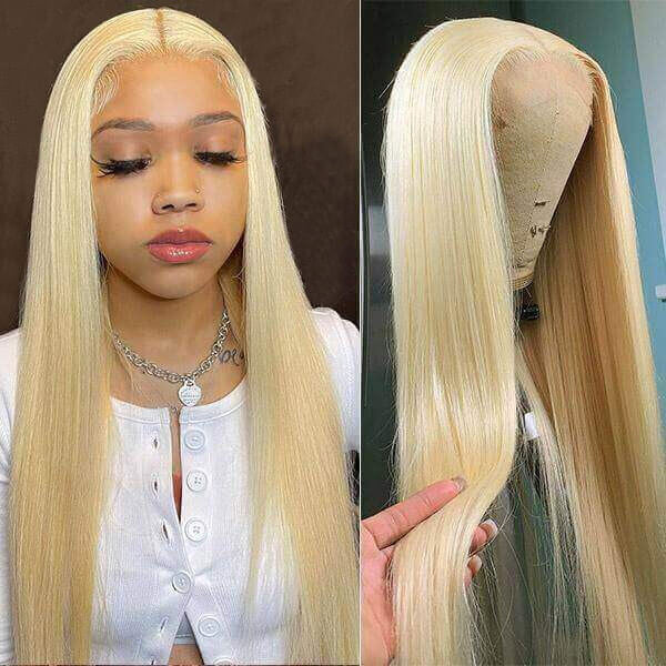 Khloe B 613 Blonde Straight Lace Frontal Easy Install Wig 150 Density Shop Now Pay Later