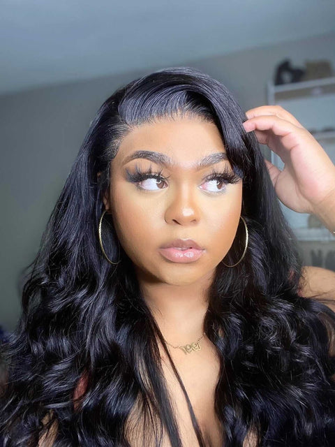 VIP SUPER STEAL Deal -“Sabrina Diamond” Easy-Install Body Wave Lace Frontal Wig